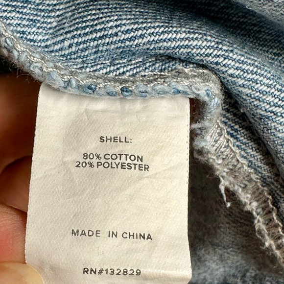 Superdown Raya Rhinestone Fringe Jean Denim Jacket - Picture 6 of 11